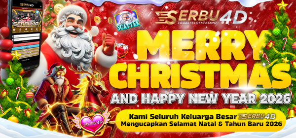 SERBU4D: Selamat Hari Natal & Tahun Baru 2026